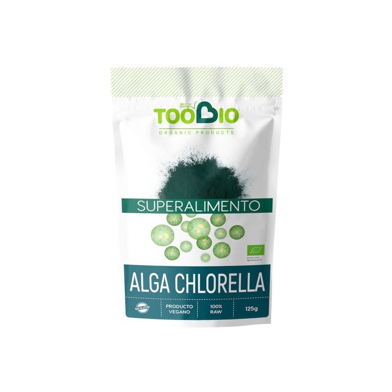 alga chlorella ecologica en polvo toobio